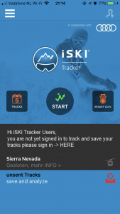 app iSki tracker