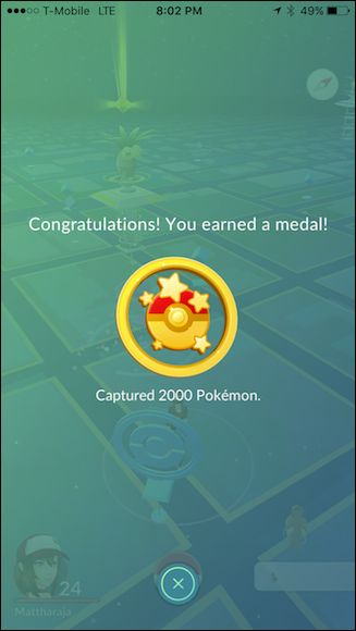 Pokemon GO - medal